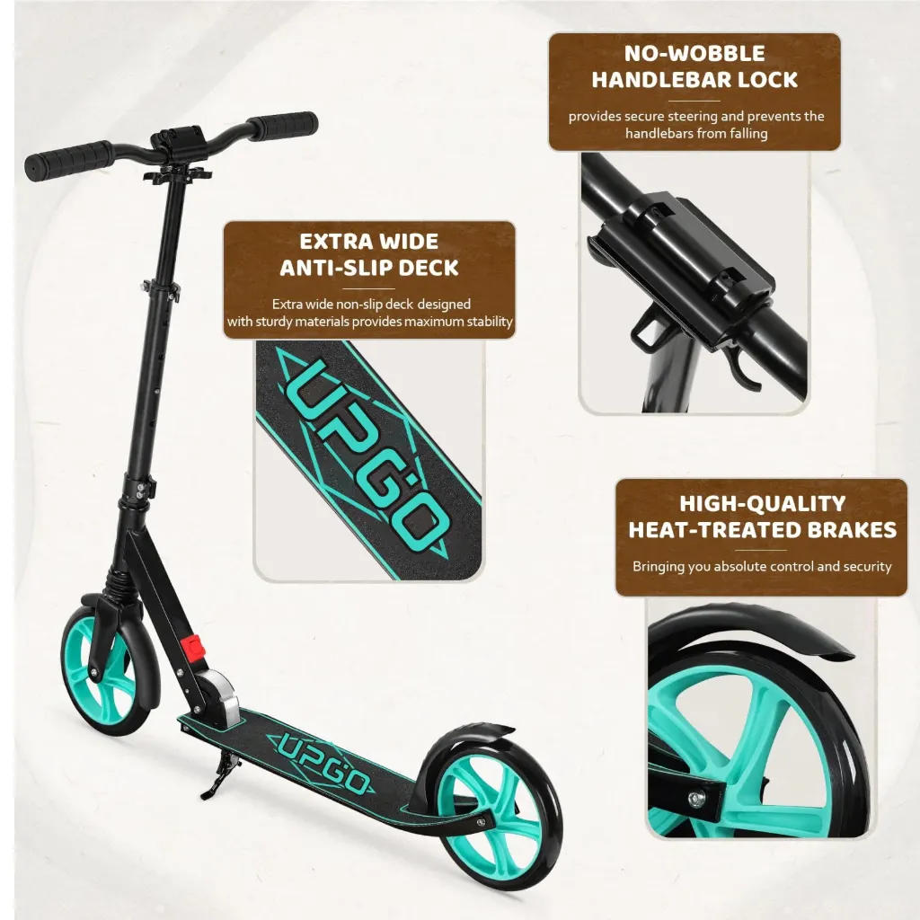 [SKU-000273] UPGO KICK SCOOTER, AZUL ADULTOS Y NIÑOS, 240LBS